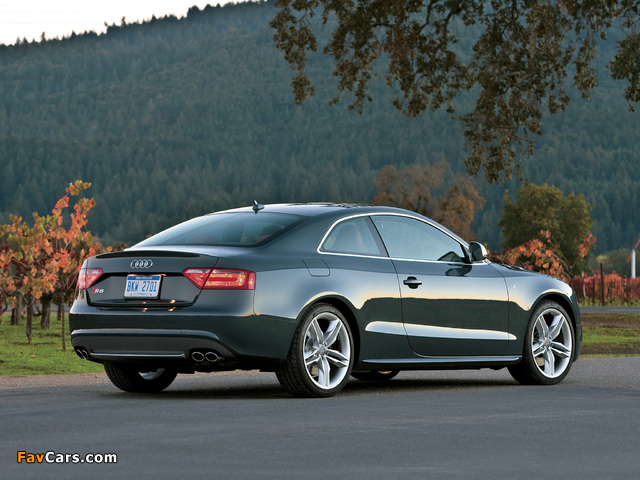 Audi S5 Coupe US-spec 2008–11 wallpapers (640 x 480)