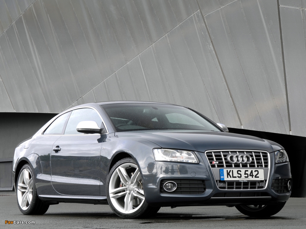 Audi S5 Coupe UK-spec 2008–11 wallpapers (1024 x 768)