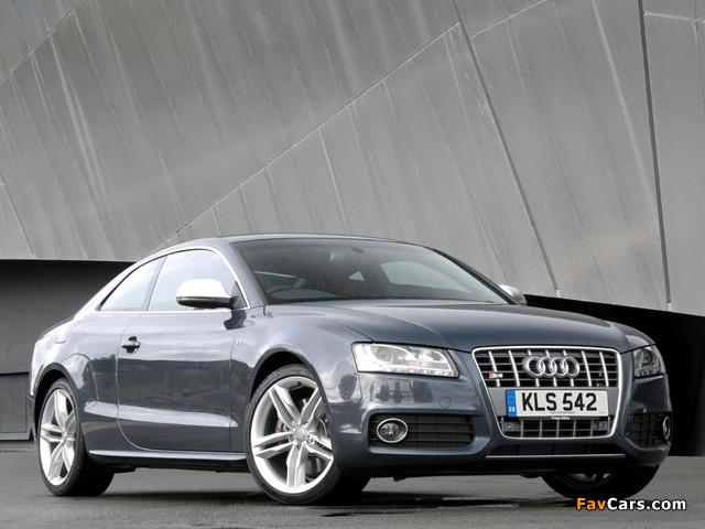 Audi S5 Coupe UK-spec 2008–11 wallpapers (640 x 480)