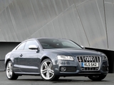 Audi S5 Coupe UK-spec 2008–11 wallpapers