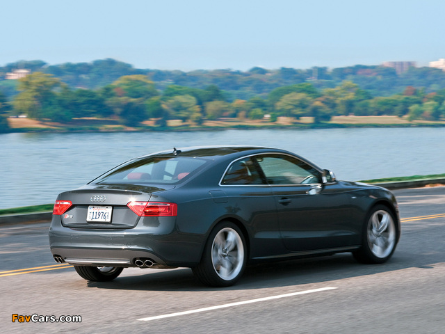 Audi S5 Coupe US-spec 2008–11 wallpapers (640 x 480)