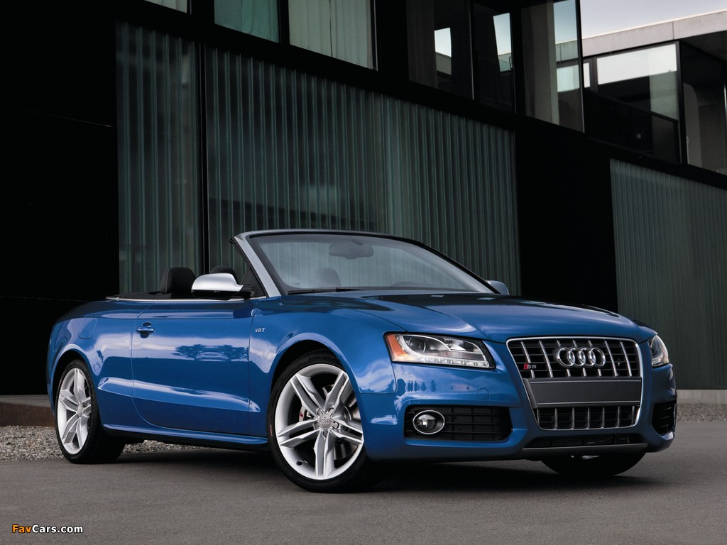 Audi S5 Cabriolet US-spec 2009–11 photos (1024 x 768)