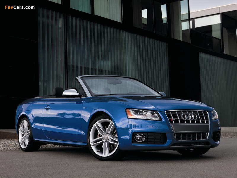 Audi S5 Cabriolet US-spec 2009–11 photos (800 x 600)