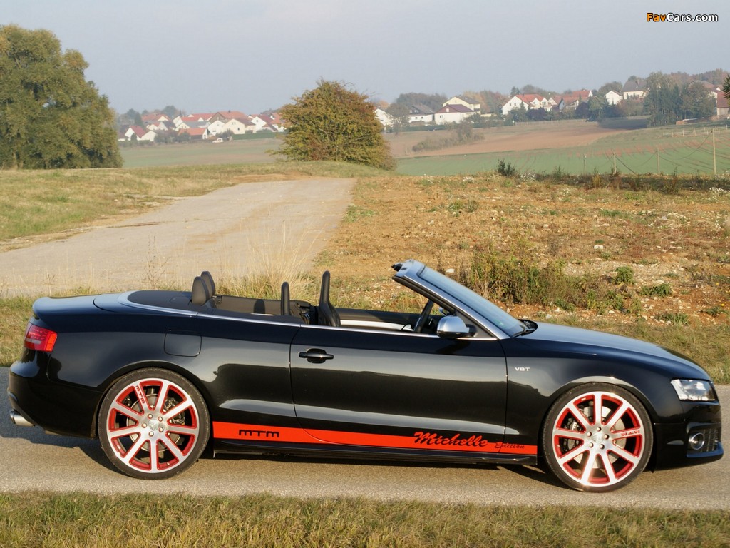 MTM Audi S5 Cabriolet Michelle Edition 2009 photos (1024 x 768)