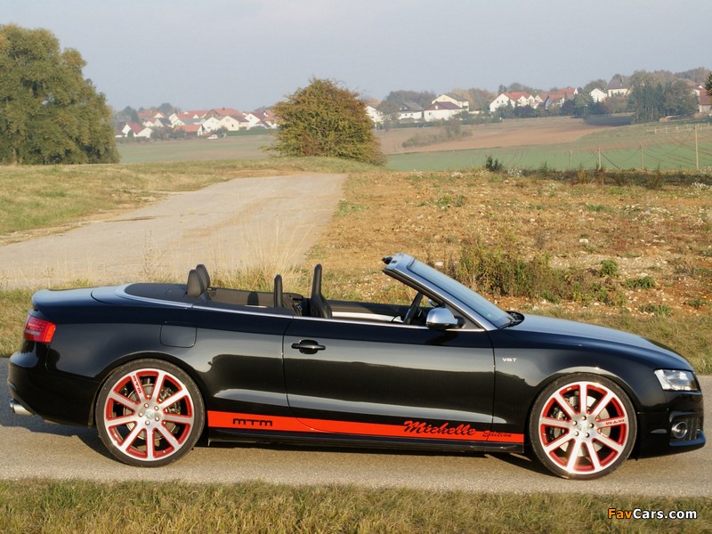 MTM Audi S5 Cabriolet Michelle Edition 2009 photos (800 x 600)