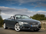 Audi S5 Cabriolet UK-spec 2009–11 pictures