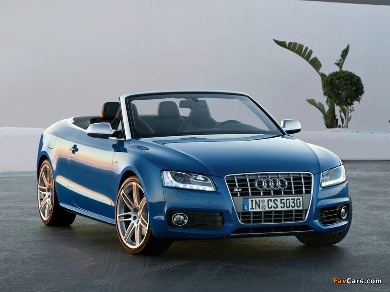 Audi S5 Cabriolet 2009–11 pictures (800 x 600)