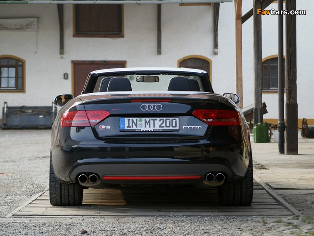 MTM Audi S5 Cabriolet Michelle Edition 2009 wallpapers (640 x 480)