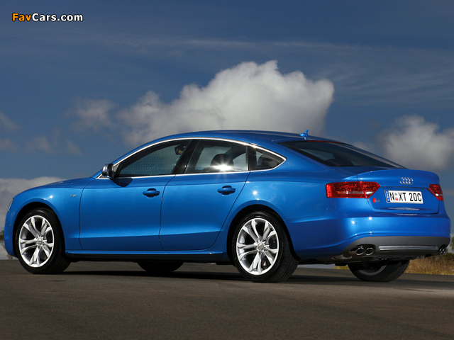 Audi S5 Sportback AU-spec 2010–11 photos (640 x 480)