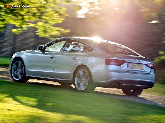 Audi S5 Sportback UK-spec 2010–11 pictures (640 x 480)