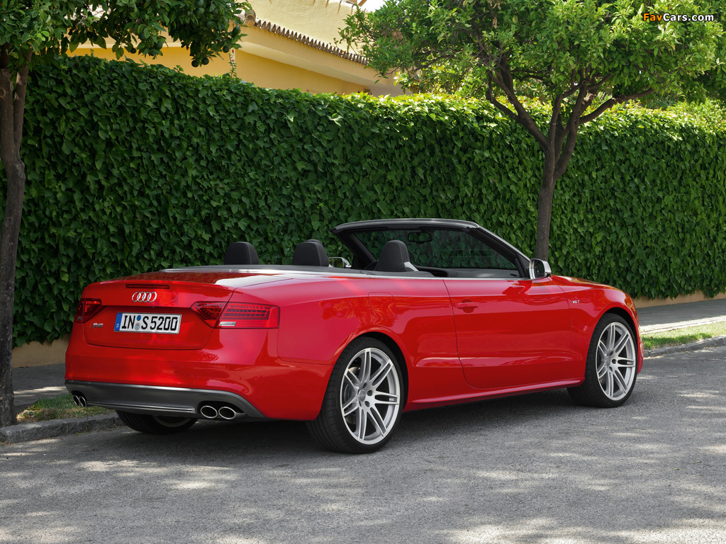 Audi S5 Cabriolet 2011 photos (1024 x 768)