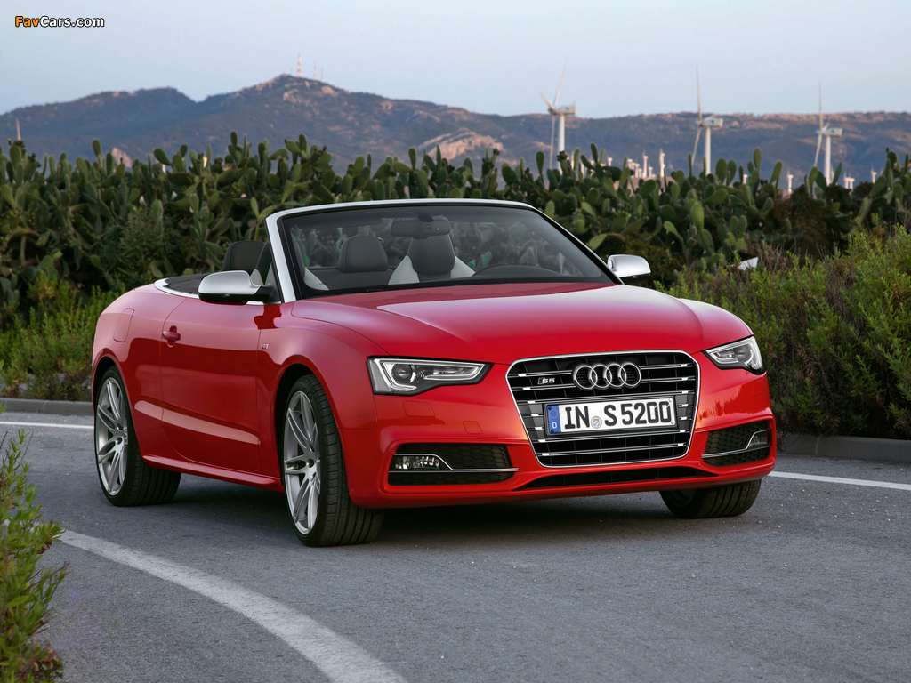 Audi S5 Cabriolet 2011 wallpapers (1024 x 768)