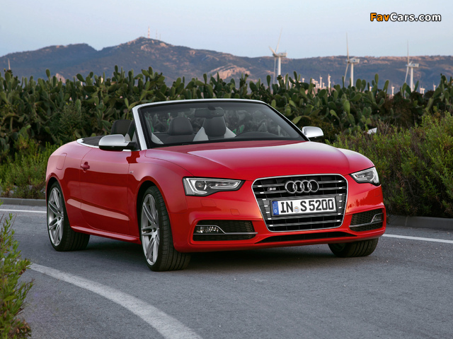 Audi S5 Cabriolet 2011 wallpapers (640 x 480)