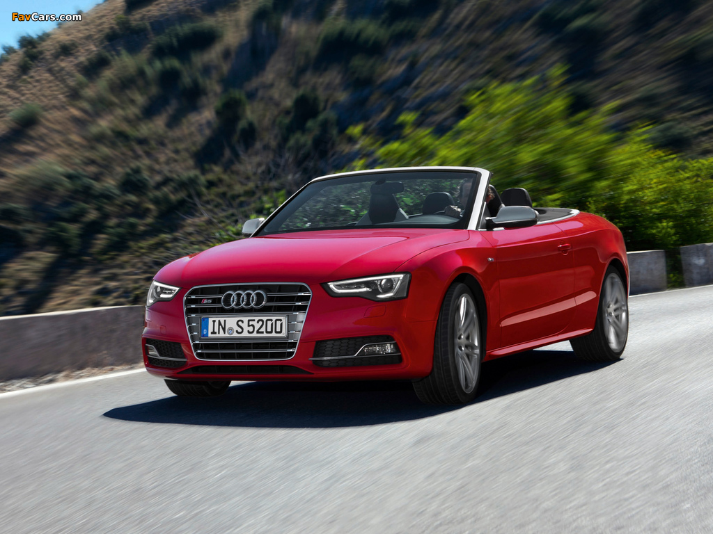 Audi S5 Cabriolet 2011 wallpapers (1024 x 768)