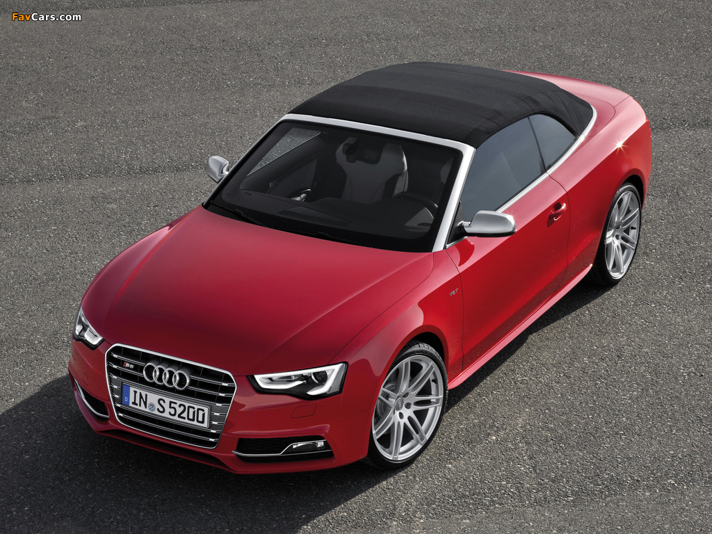 Audi S5 Cabriolet 2011 wallpapers (1024 x 768)