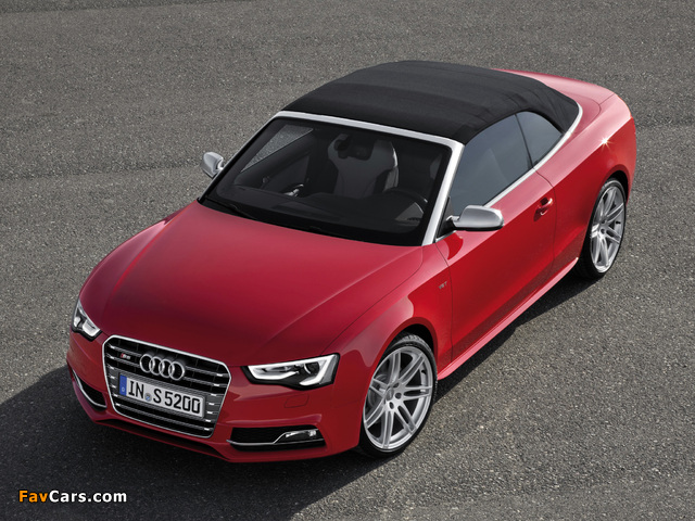 Audi S5 Cabriolet 2011 wallpapers (640 x 480)