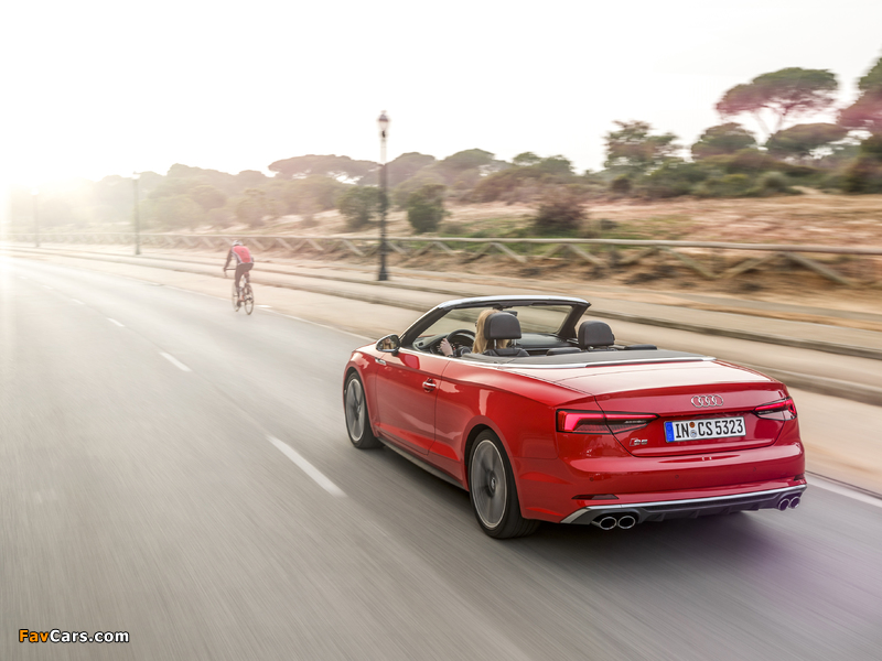 Audi S5 Cabriolet 2017 photos (800 x 600)