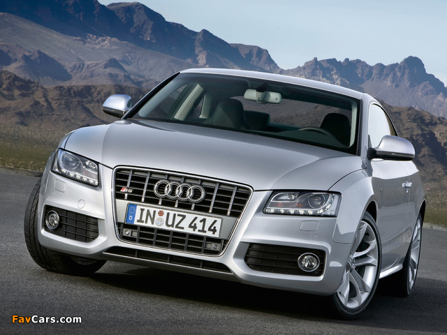 Images of Audi S5 Coupe 2008–11 (640 x 480)