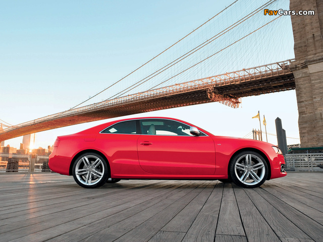 Pictures of Audi S5 Coupe US-spec 2008–11 (640 x 480)