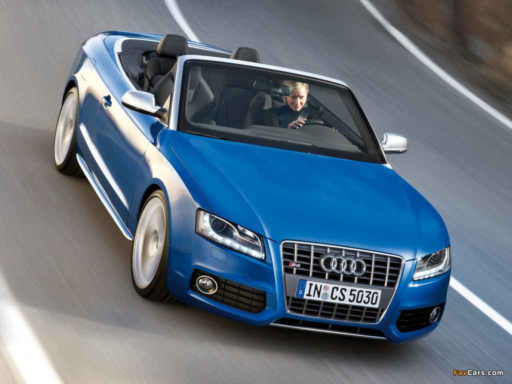 Pictures of Audi S5 Cabriolet 2009–11 (1024 x 768)