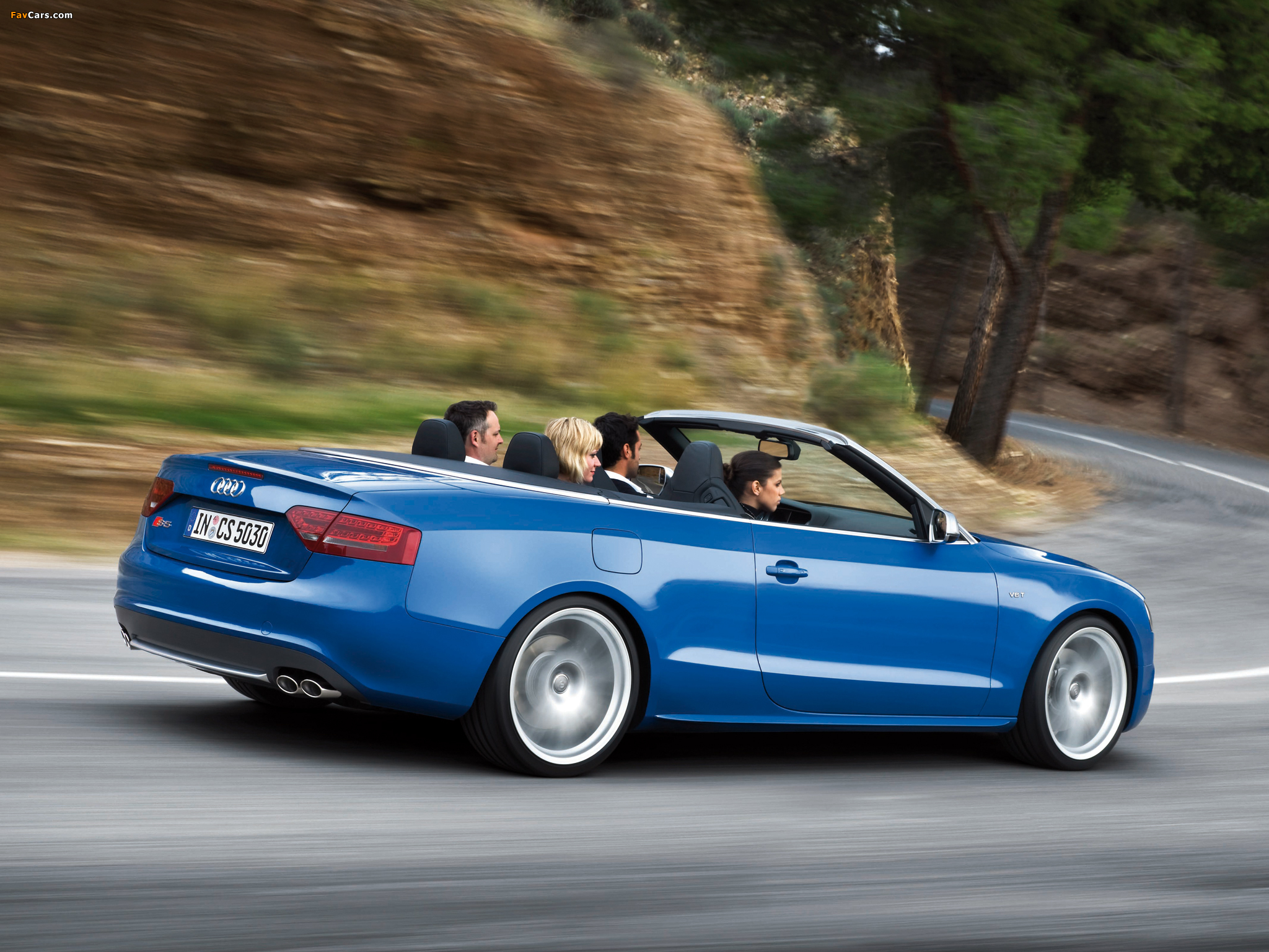 Audi S5 Cabriolet 2009–11 wallpapers (2048 x 1536)