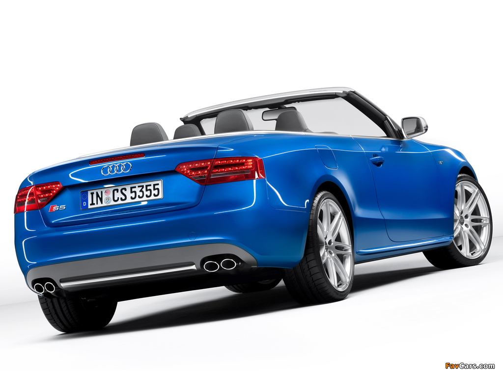 Audi S5 Cabriolet 2009–11 wallpapers (1024 x 768)