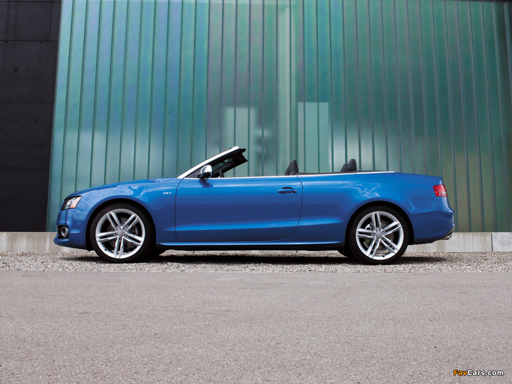 Audi S5 Cabriolet US-spec 2009–11 wallpapers (1024 x 768)