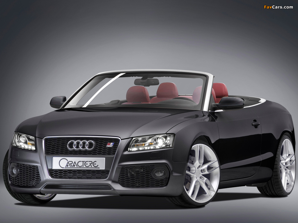 Caractere Audi S5 Cabriolet 2009 wallpapers (1024 x 768)