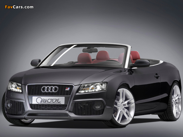 Caractere Audi S5 Cabriolet 2009 wallpapers (640 x 480)