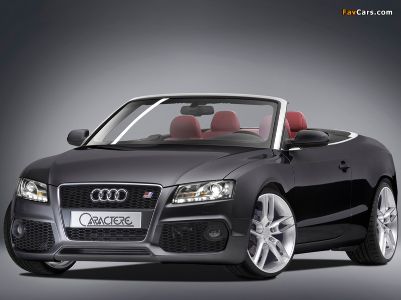 Caractere Audi S5 Cabriolet 2009 wallpapers (800 x 600)