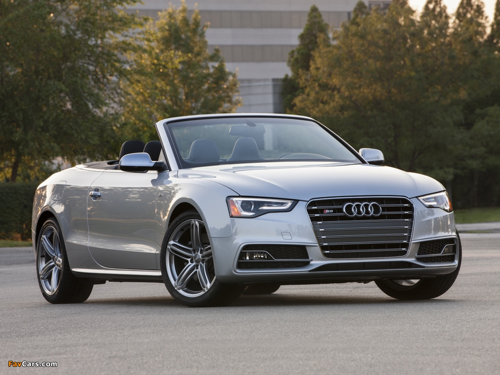 Audi S5 Cabriolet US-spec 2012 wallpapers (1024 x 768)