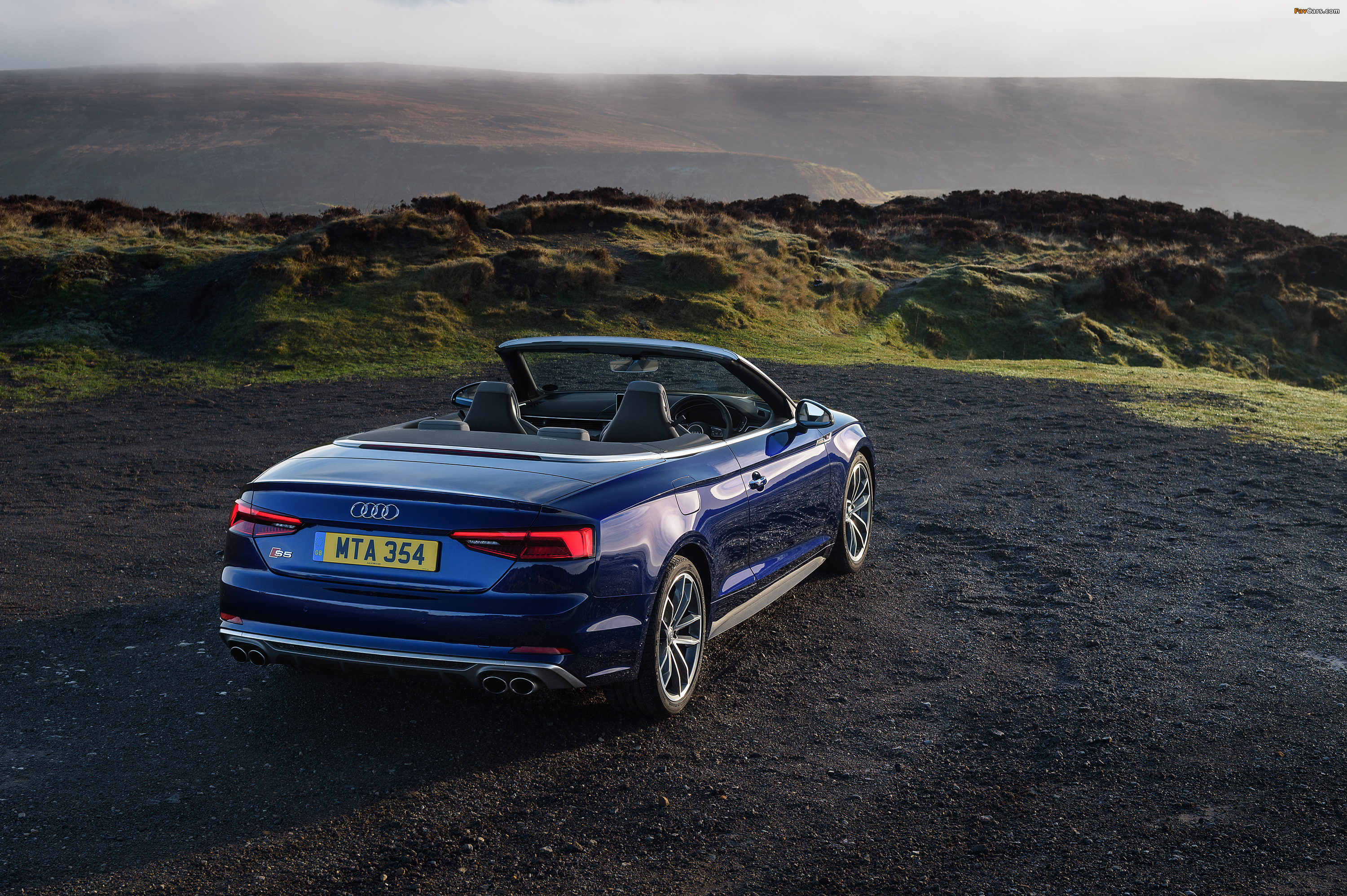 Audi S5 Cabriolet UK-spec 2017 wallpapers (3000 x 1997)