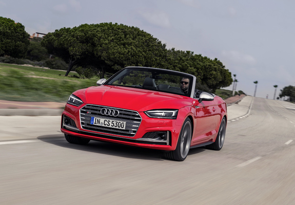 Audi S5 Cabriolet 2017 wallpapers