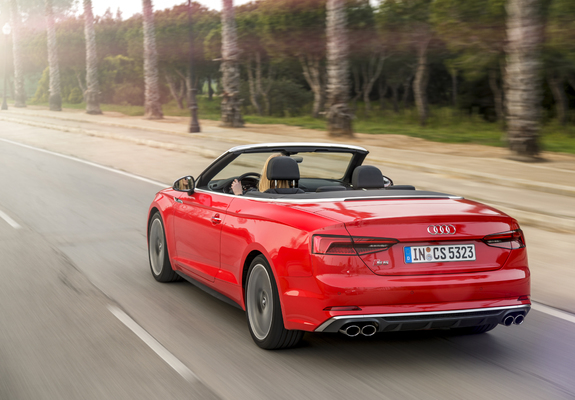 Audi S5 Cabriolet 2017 wallpapers