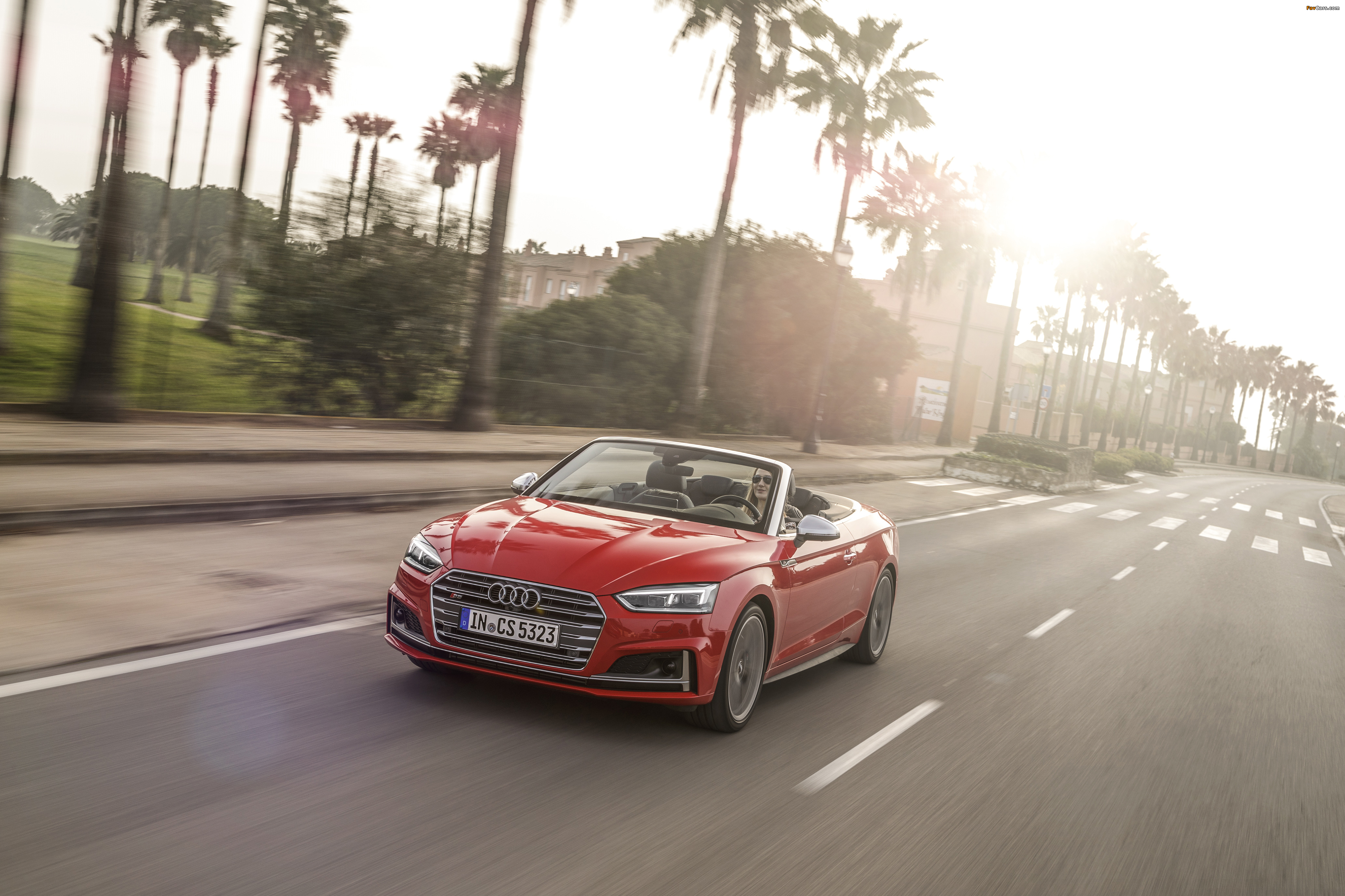 Audi S5 Cabriolet 2017 wallpapers (4096 x 2731)
