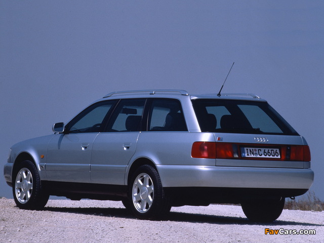 Audi S6 Avant (4A,C4) 1994–97 images (640 x 480)
