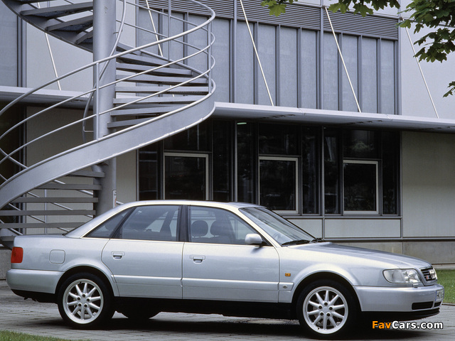 Audi S6 Sedan (4A,C4) 1994–97 wallpapers (640 x 480)