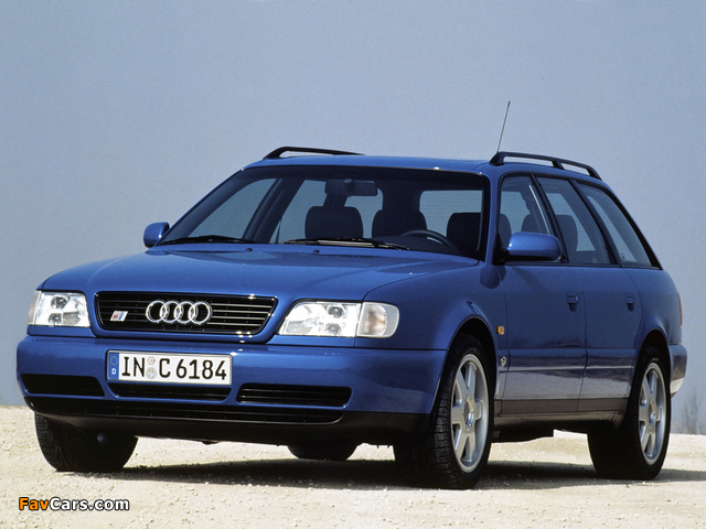 Audi S6 Plus Avant (4A,C4) 1996–97 pictures (640 x 480)