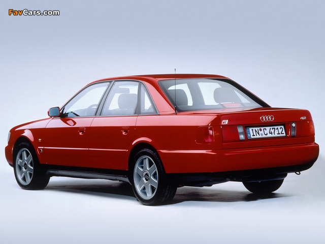 Audi S6 Plus (4A,C4) 1996–97 wallpapers (640 x 480)