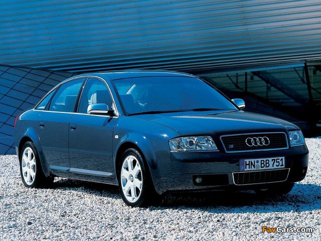 Audi S6 Sedan (4B,C5) 1999–2004 images (640 x 480)