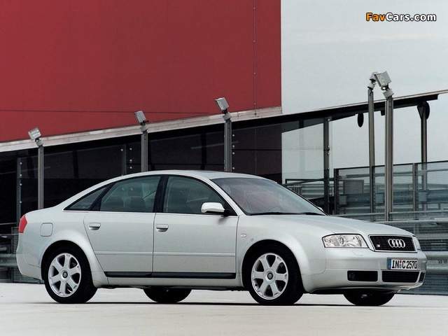 Audi S6 Sedan (4B,C5) 1999–2004 images (640 x 480)