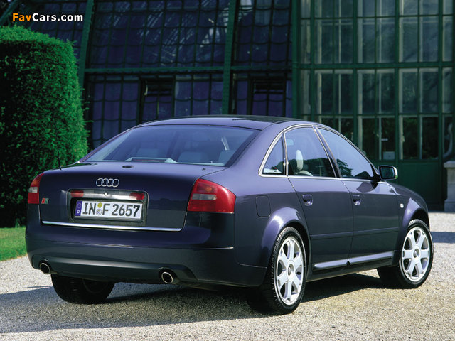 Audi S6 Sedan (4B,C5) 1999–2004 photos (640 x 480)
