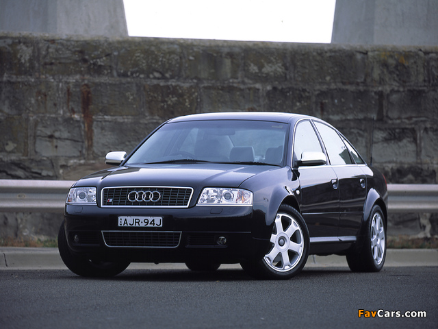 Audi S6 Sedan AU-spec (4B,C5) 2001–04 photos (640 x 480)