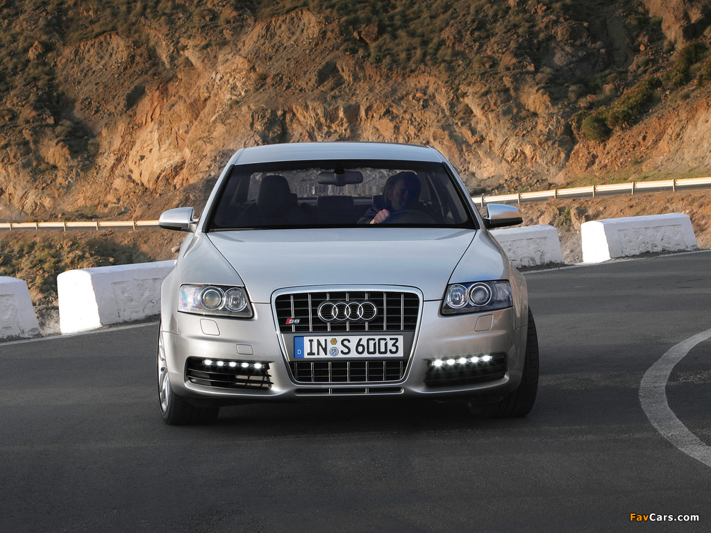 Audi S6 Sedan (4F,C6) 2006–08 photos (1024 x 768)