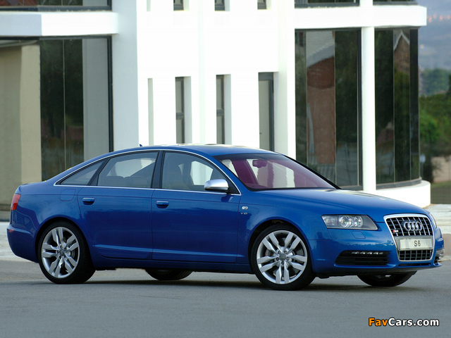 Audi S6 Sedan ZA-spec (4F,C6) 2006–08 pictures (640 x 480)