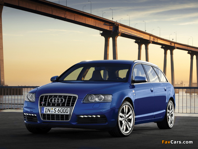 Audi S6 Sedan (4F,C6) 2006–08 wallpapers (640 x 480)