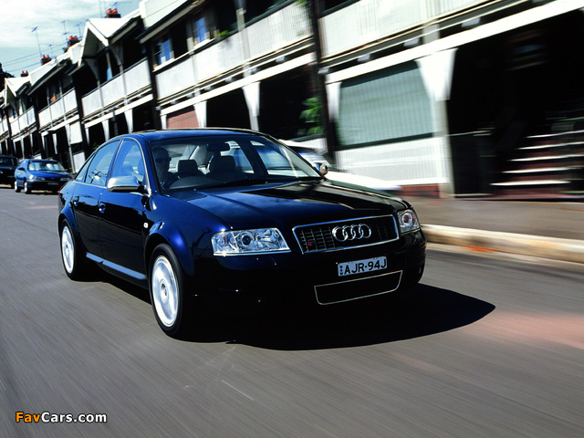 Images of Audi S6 Sedan AU-spec (4B,C5) 2001–04 (640 x 480)