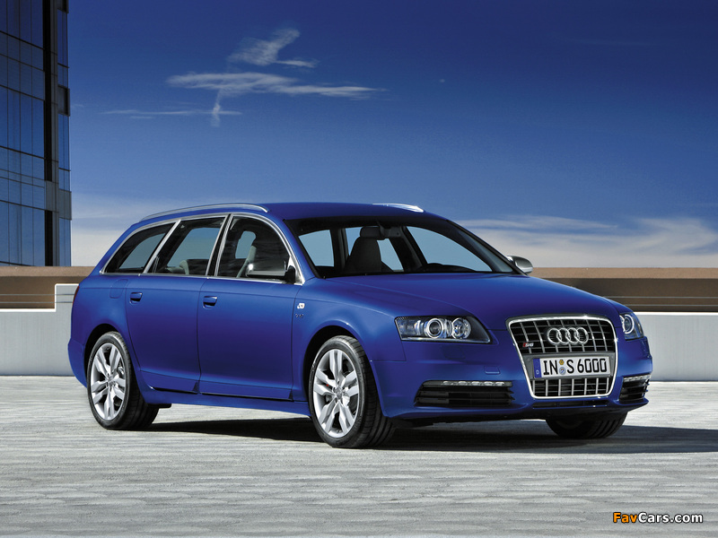 Images of Audi S6 Avant (4F,C6) 2006–08 (800 x 600)