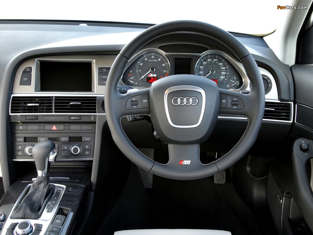 Images of Audi S6 Sedan UK-spec (4F,C6) 2006–08 (1024 x 768)