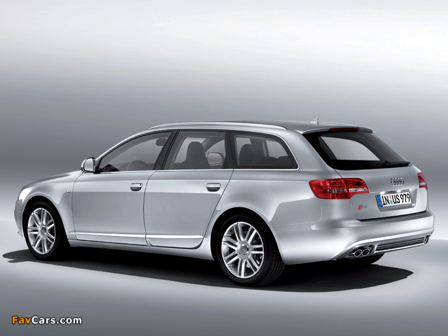 Images of Audi S6 Avant (4F,C6) 2008 (640 x 480)